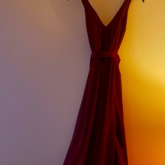 Vera Wang "White" Plum dress - Picture 1 of 7